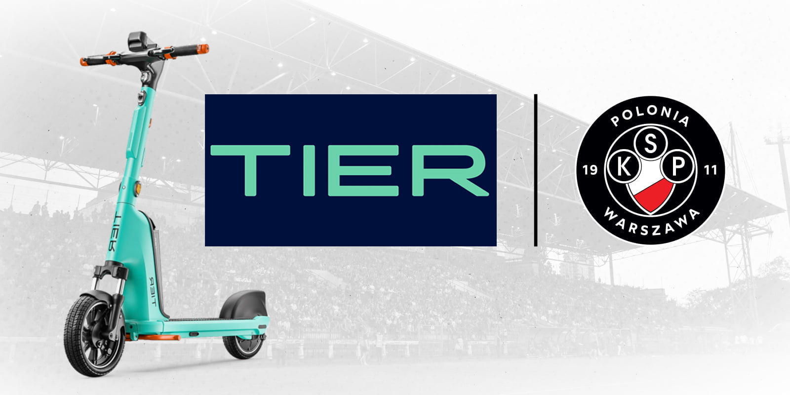 <strong>TIER scooters and Polonia Warsaw announce collaboration!</strong>