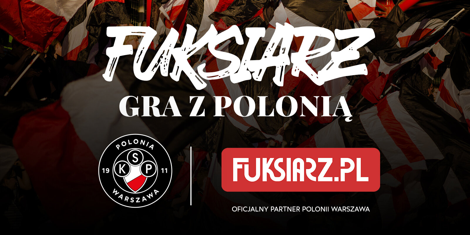 Firma Fuksiarz oficjalnym partnerem Polonii Warszawa