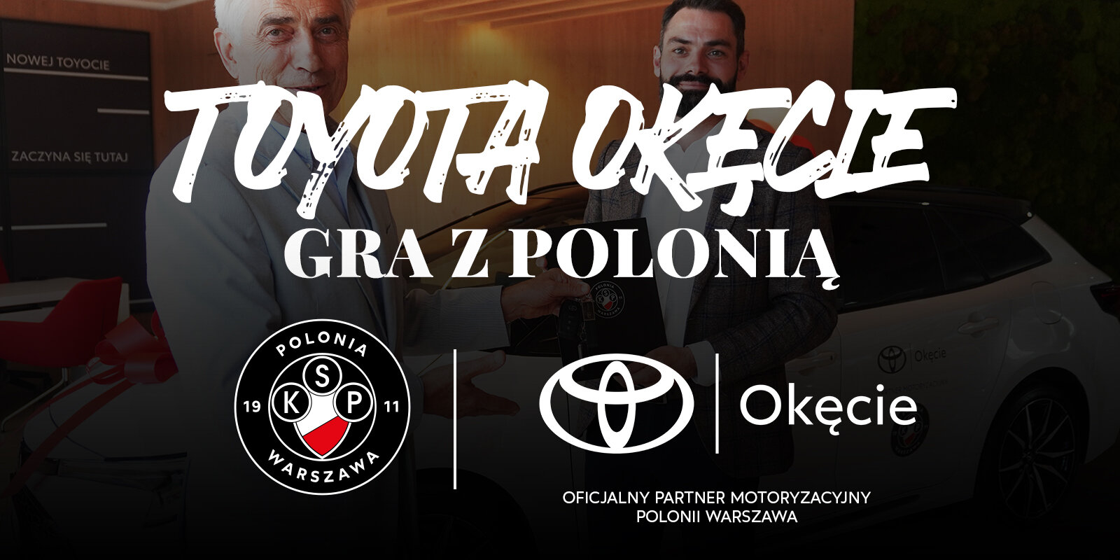 Toyota Okęcie partnerem motoryzacyjnym Czarnych Koszul