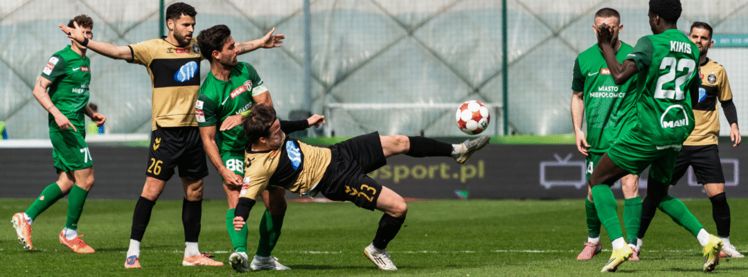 Galeria z meczu Puszcza Niepołomice – Polonia Warszawa