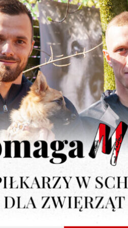 Polonia dla Pupili! Piłkarze odwiedzili schronisko dla zwierząt